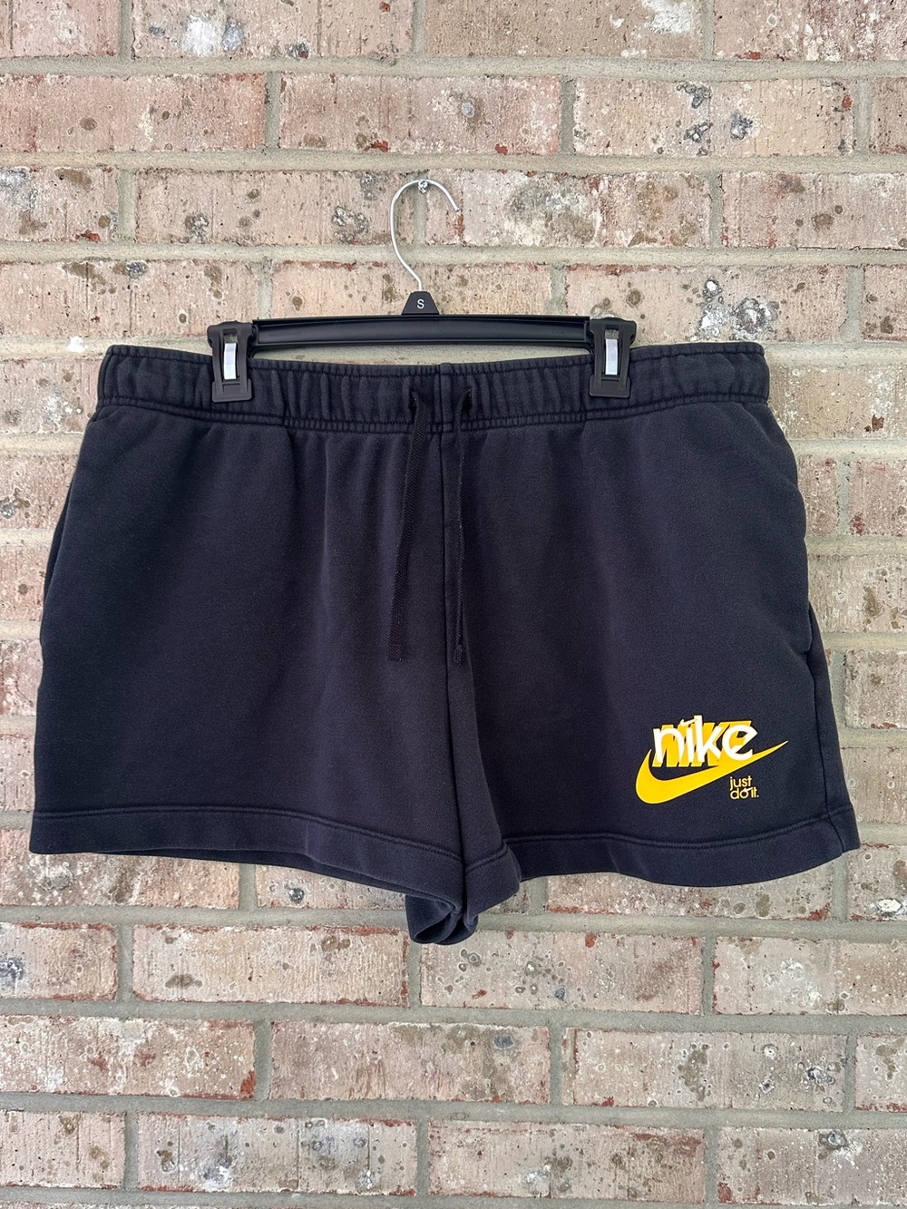 Women’s Nike Black Just Do It Sweat Shorts